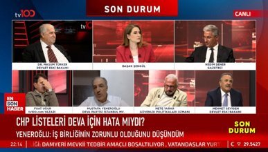 DEVA Partili Mustafa Yeneroğlu ile Mehmet Sevigen arasında tansiyon yükseldi