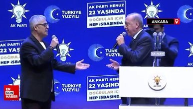 Cumhurbaşkanı Erdoğan 'Duyanlara duymayanlara' şarkısını söyledi