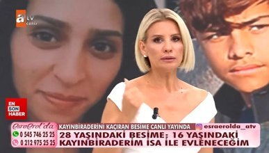 Esra Erol’da Türkiye’nin gündemine oturan olay: En küçük kayınbiraderim ile evleneceğim
