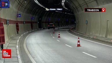 Yeni Zigana Tüneli’nden 4 ayda 600 binin üzerinde araç geçiş yaptı