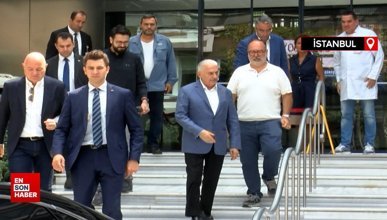 Binali Yıldırım Sabancı çiftini ziyaret etti