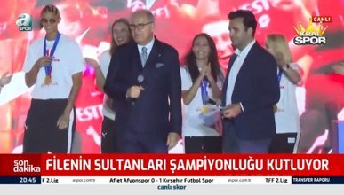 Filenin Sultanları, Avrupa şampiyonluğunu kutladı