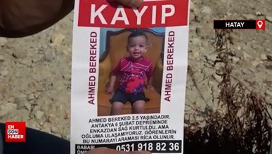 Depremde eşini ve oğlunu kaybetti: Yaşadığı iddia edilen diğer oğlunu arıyor