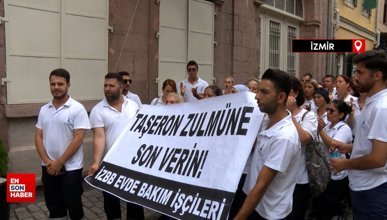 İzmir'de belediye işçileri kadro için eylemde: Taşeron zulmüne son