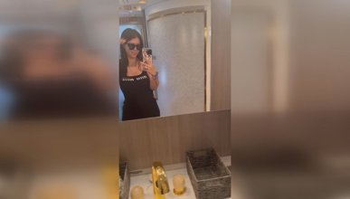 Wanda Nara, özel uçağı paylaştı