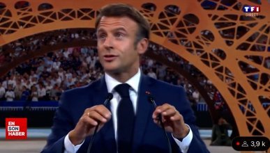 Emmanuel Macron, Dünya Rugby Turnuvası'nın açılış konuşmasında yuhalandı
