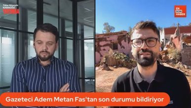 Adem Metan, Fas'taki son durumu Ensonhaber canlı yayınında anlattı