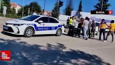 Bursa'da kazanın ardından ortalığın karıştığı anlar
