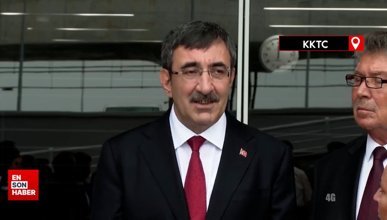 Cumhurbaşkanı Yardımcısı Cevdet Yılmaz, KKTC'de