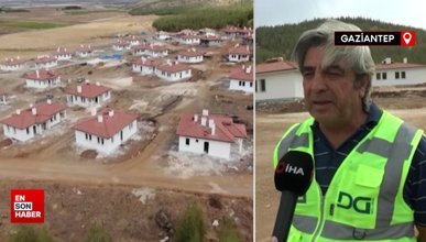 Gaziantep'teki depremzedelerin köy evleri sahiplerini bekliyor