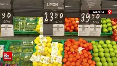 Bahçede kilosu 3, halde 4 liraya satılan limon, market rafında 24 lira