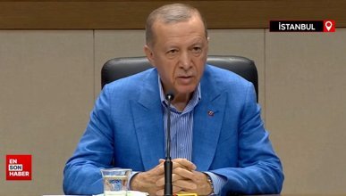 Cumhurbaşkanı Erdoğan'dan AB'nin Türkiye raporuna tepki