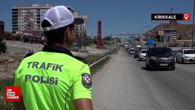 43 ilin geçiş güzergahı Kırıkkale'de 1 haftalık trafik raporu