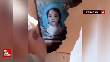 Ermeni küçük kızın fotoğrafını bulan Azerbaycanlı asker duygulandırdı