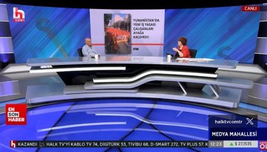 Halk TV'de propaganda yapıldı: Vatandaşlara sokağa çıkın çağrısı