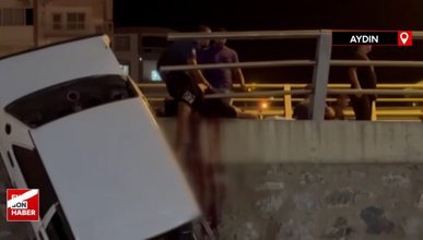 Aydın'da korkunç kaza: Vücudunda demir boru ile hastaneye kaldırıldı