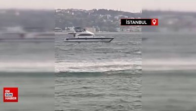 Beşiktaş'ta tekne alabora oldu: 4 kişi denize düştü