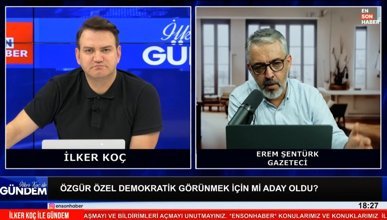 Erem Şentürk: CHP 49 milyon lira öderse kurtuluş reçetelerini açıklarım
