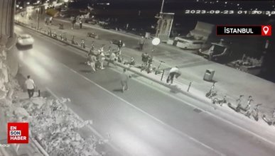 İstanbul'da 2 gencin çıkan kavgada öldürüldükleri anın görüntüleri ortaya çıktı