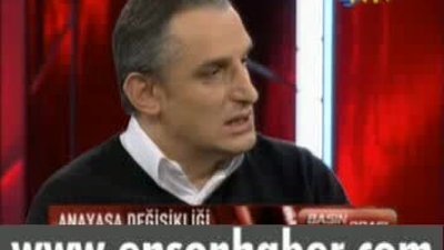 Canlı yayında çılgına döndü