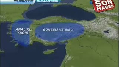 Türkiye Hava durumu 22.01.2011