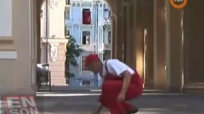 Frikik verdiren Kamera şakası