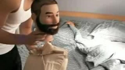 Kocadan eşine korkunç şaka