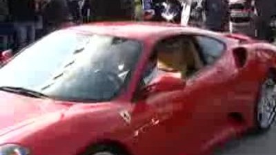 Tokat'ta Ferrari'ye yoğun ilgi