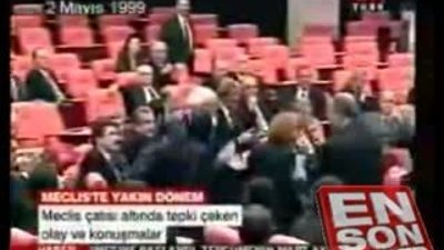 Ecevit'ten Kavakçı'ya: Bu Hanıma Haddini Bildiriniz