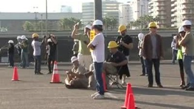 Uçan Chevrolet Aveo bungee jumping yaptı