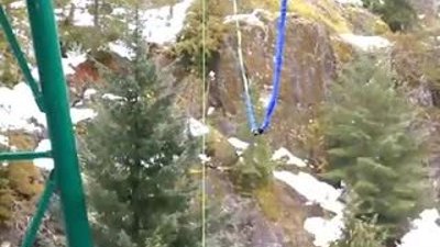 Felçli kızın bungee jumping rüyası