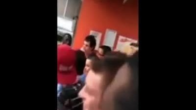 100 kişilik çete restoran bastı