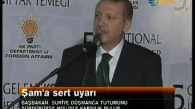 Erdoğan'dan çok sert Suriye açıklaması