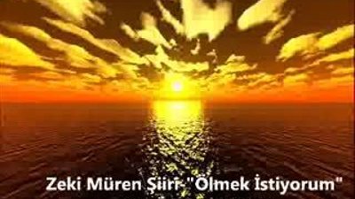 Müftü Zeki Müren'in Şiirini Okudu