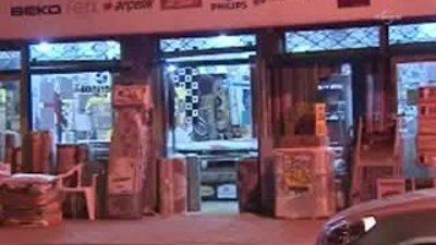 Hırsızlık anı güvenlik kamerasında