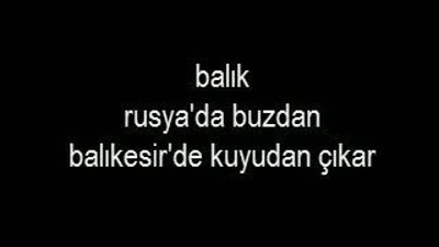 kuyudan çıkan balık