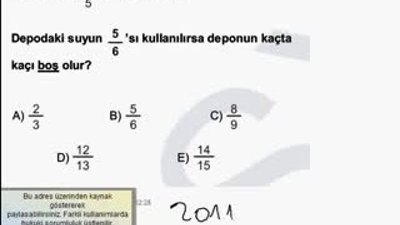 Dikey Geçiş Sınavı İpuçları Bölüm 1