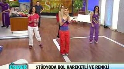 Sabah egzersizi Zumba dansı