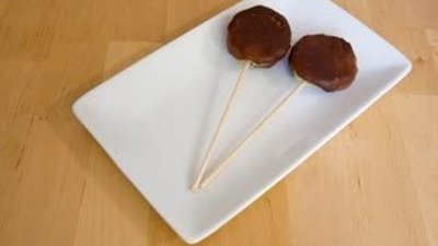 Çikolatalı kivi yapımı