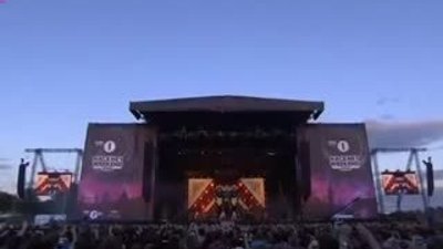 Rihanna's Perform Hackney Weekend 2012