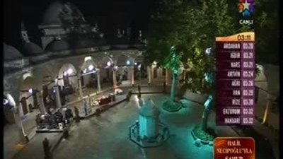 Mustafa Ceceli ilahi okudu