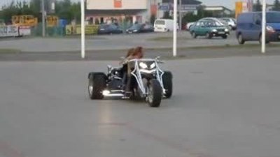 8 Silindirli Audi Motorlu Motosiklet