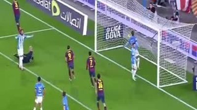 Barcelona Malaga'yı 3-0 yendi