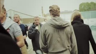 David Beckham H&M Uncovered Kamera arkası