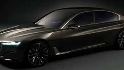 BMW'nin yeni arabası Vision Future Luxury