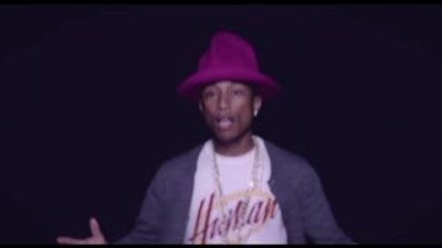 Pharrell Williams - Marilyn Monroe HD Klip 2014