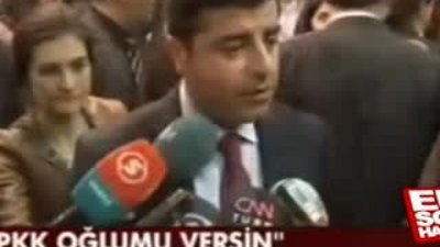 Oğlumuzu PKK kaçırdı diyen aile BDP'lilere öfkeli