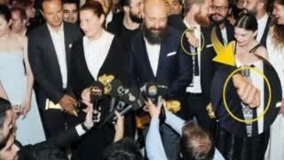 Ödül törenine Muhteşem Yüzyıl ekibi damga vurdu