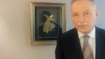 İhsanoğlu'ndan sahte hesaplar hakkında videolu açıklama