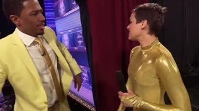 Lastik Kız Nina Burri Jüriyi Kendine hayran bıraktı